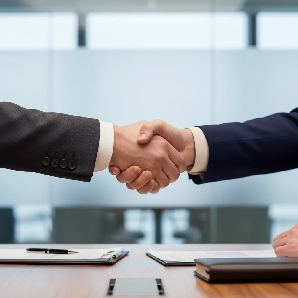 Advisor meeting a Norfolk business owner